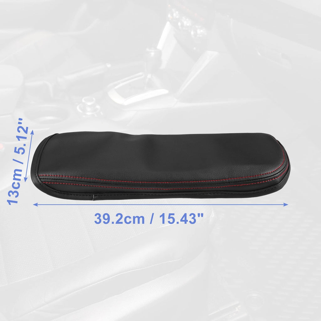 Center Console Armrest Box Cover for Chevrolet Malibu (2016–2023) Black Red