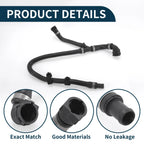 Radiator Hose No.17127646157 for BMW X3 (2010–2017) Cooling Liquid Tube