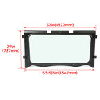 Clear Glass Windshield for Kawasaki KRF800 Teryx/Teryx4 (2016–2022)