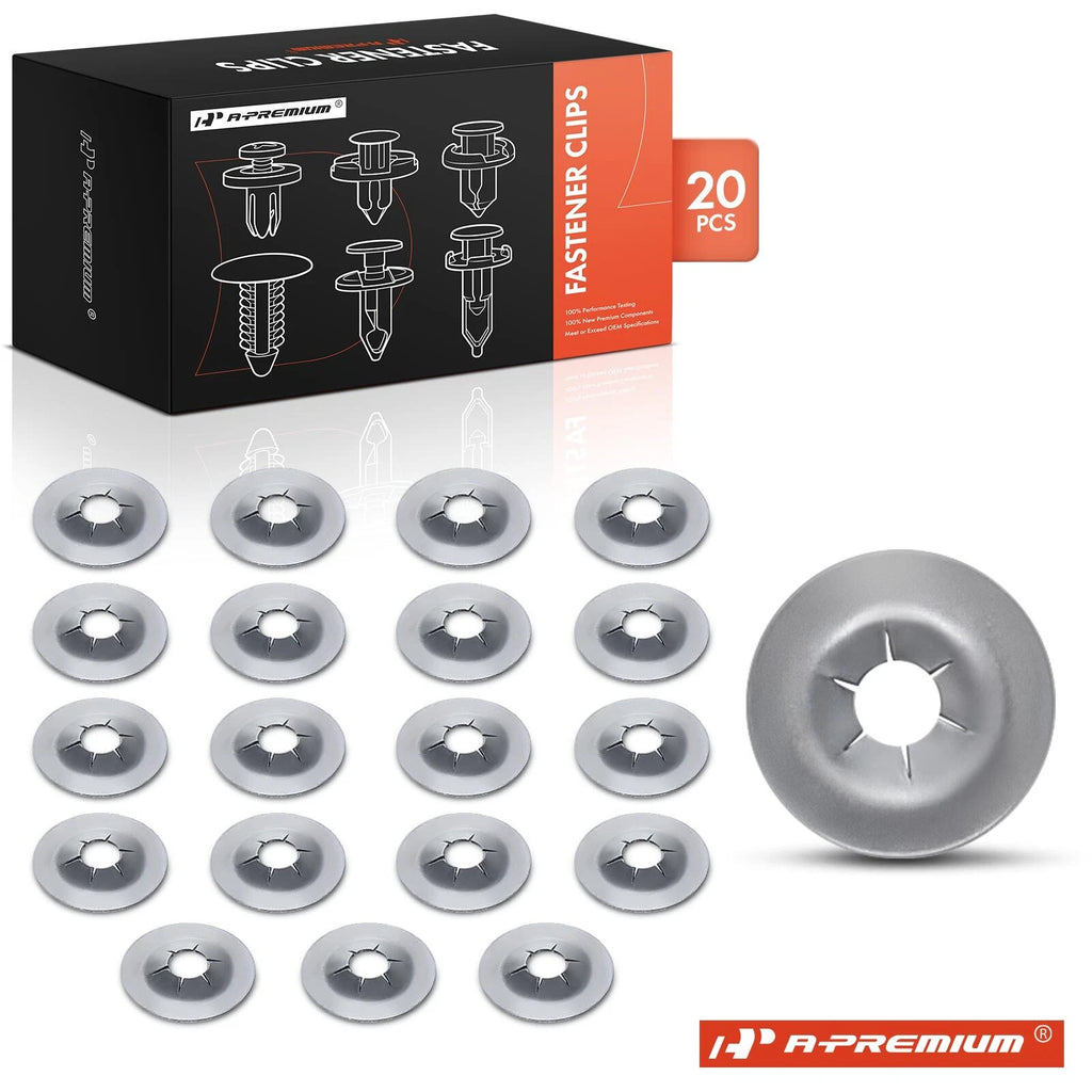 20x Metal Push Nuts Clip Retainers for Honda Civic 