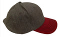 Trucker Hat Cap for Peterbilt Trucks (Adjustable, Gray Red Embroidered)