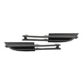 Set of 2 Bumper Grilles for BMW 325i 2001–2006, 323i 1999–2000 LH & RH Black
