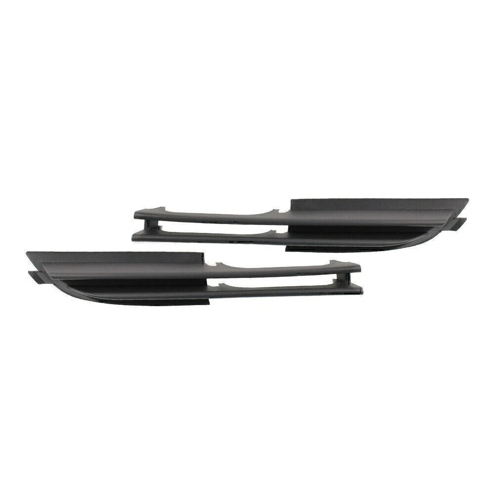 Set of 2 Bumper Grilles for BMW 325i 2001–2006, 323i 1999–2000 LH & RH Black
