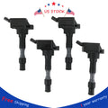 Set of 4 Ignition Coils for Hyundai Elantra Kona Sonata Kia Forte Optima (2011–2020)