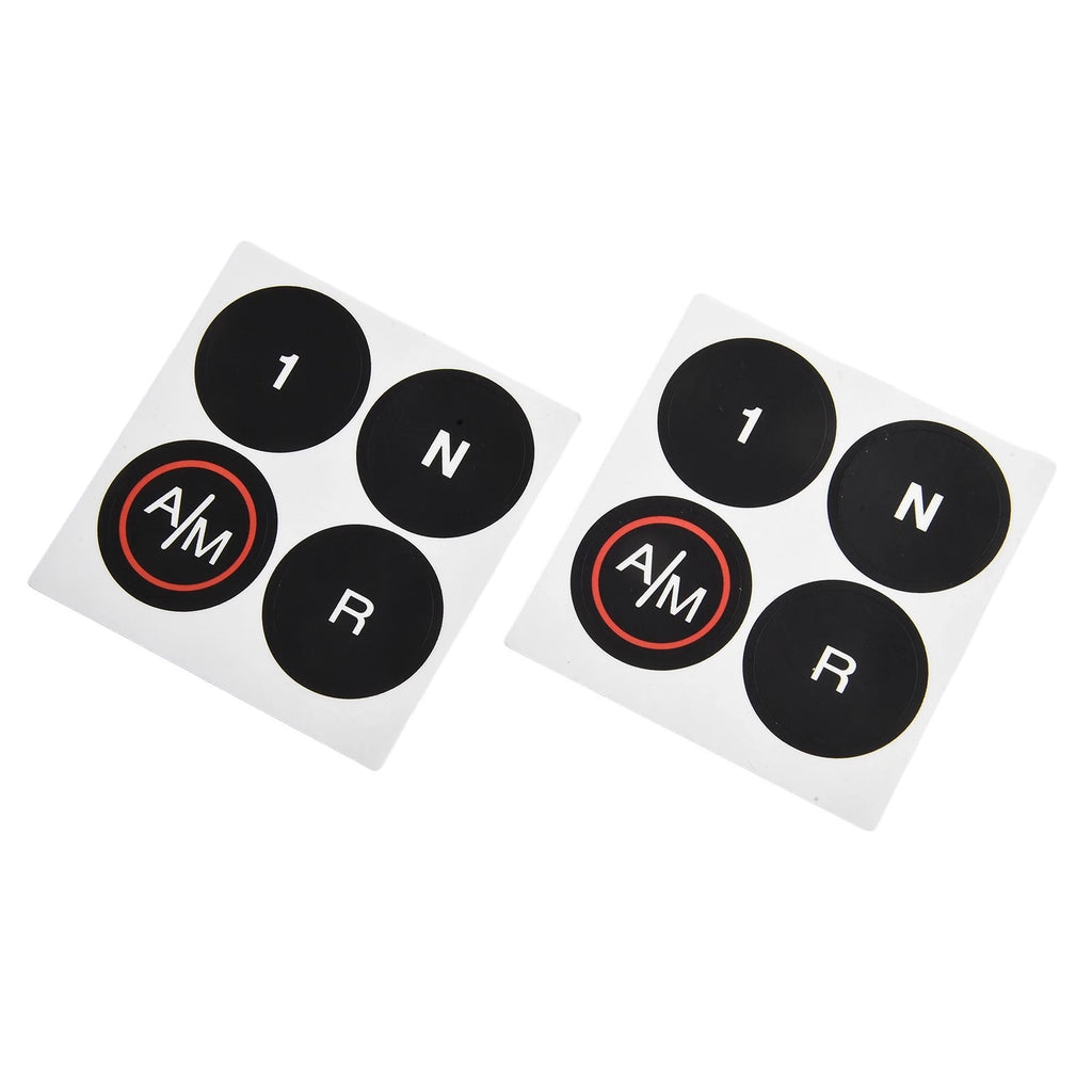 Gearbox Button Repair Decals Stickers for FIAT 500 (2012–2021)