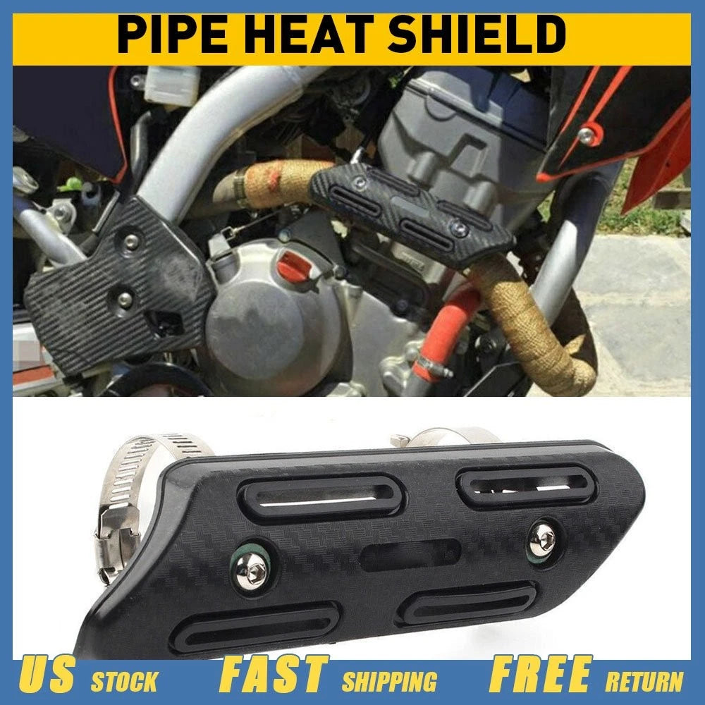 Blue Heat Guard Cover for Honda CRF450R CRF450X (2002–2020) Pipe Shield