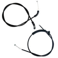 Set of 2 Front and Rear Hood Release Cables for BMW