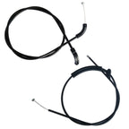 Set of 2 Front and Rear Hood Release Cables for BMW