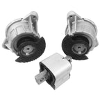 3Pcs Engine & Transmission Mount for Mercedes-Benz C300 C350 E350 (2008–2015)
