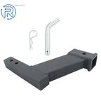 2 Inch Solid Shank Hitch Adapter for 10 Inch Lift Drop (10000LB)