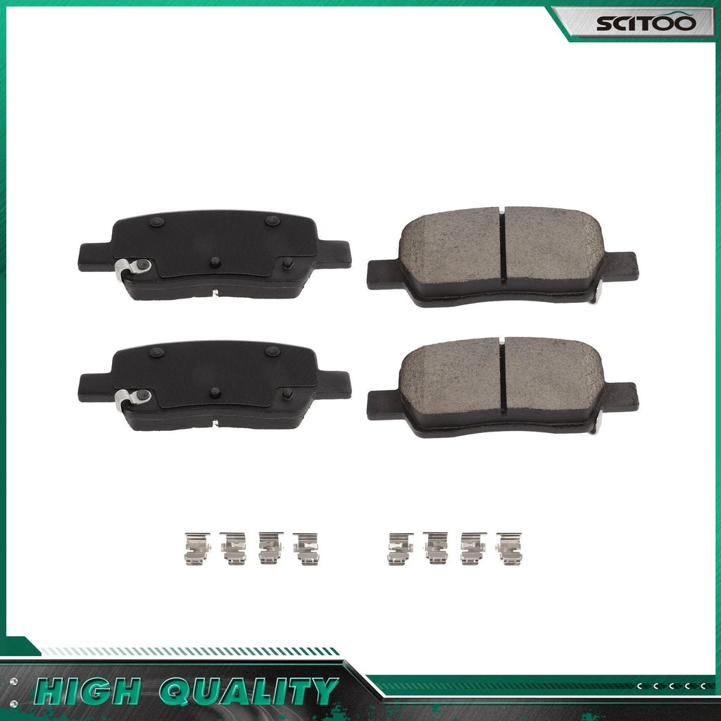 Rear Performance Ceramic Brake Pads for Kia Carnival, Sorento (2021–2023)