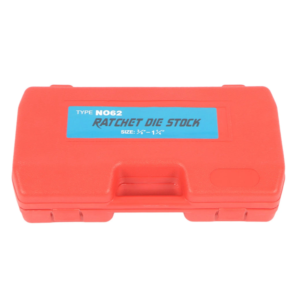 Pipe Threader Ratchet Tool with 5 Dies for Automotive Use
