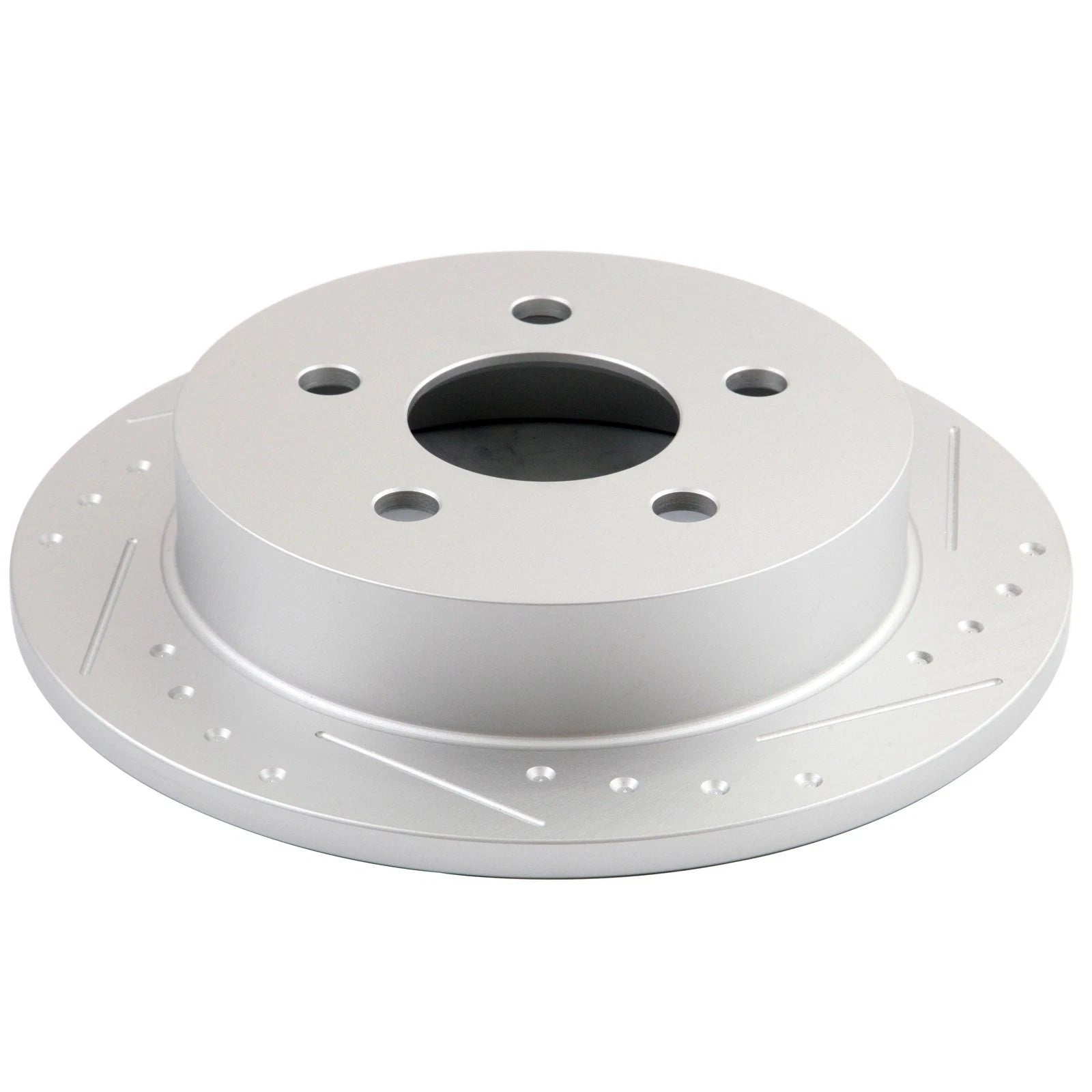 Drilled Slotted Front Rear Brake Rotor for Oldsmobile Alero Pontiac Grand (1999–2004)