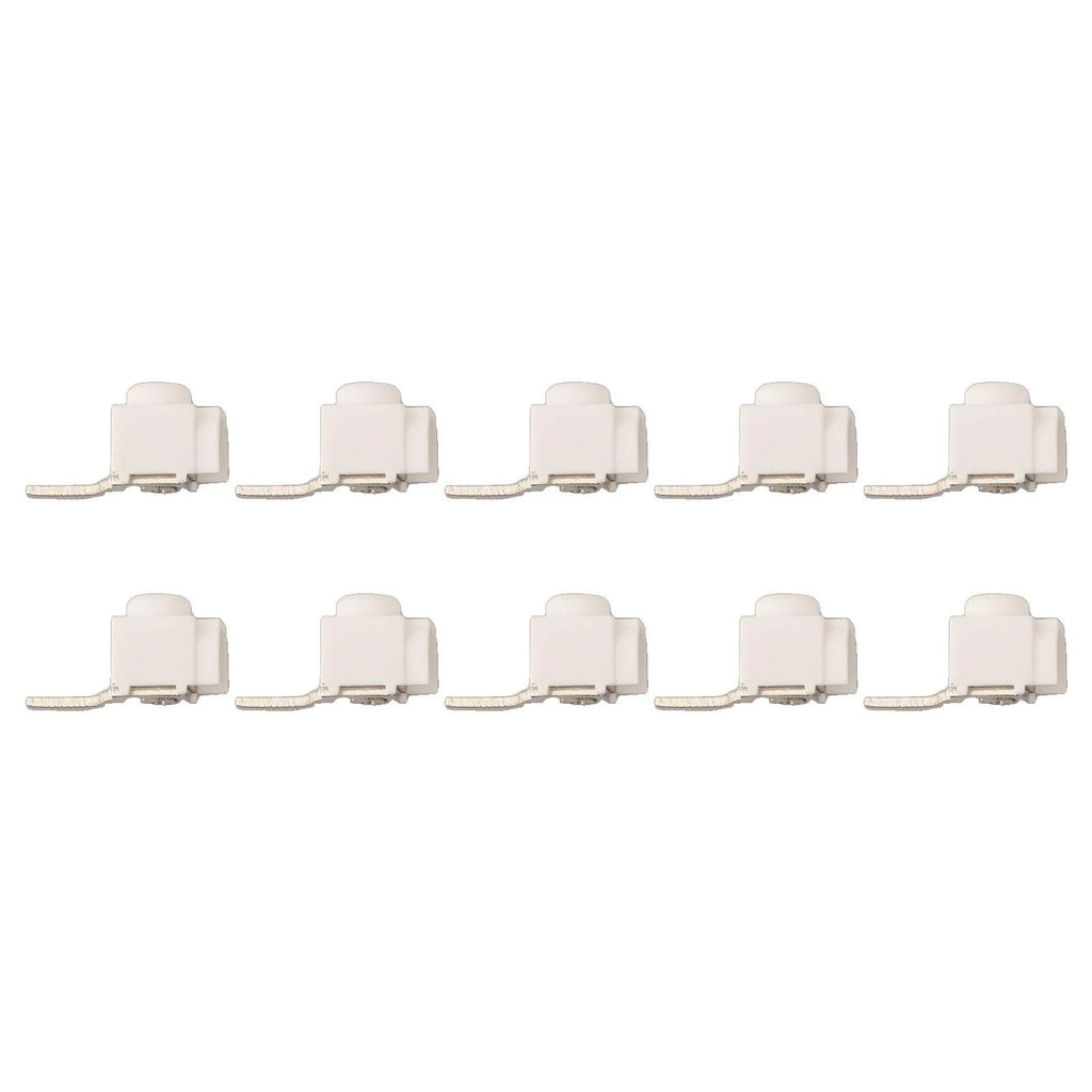 Set of 10 Busbar Terminal Blocks for Reliable Electrical Connections