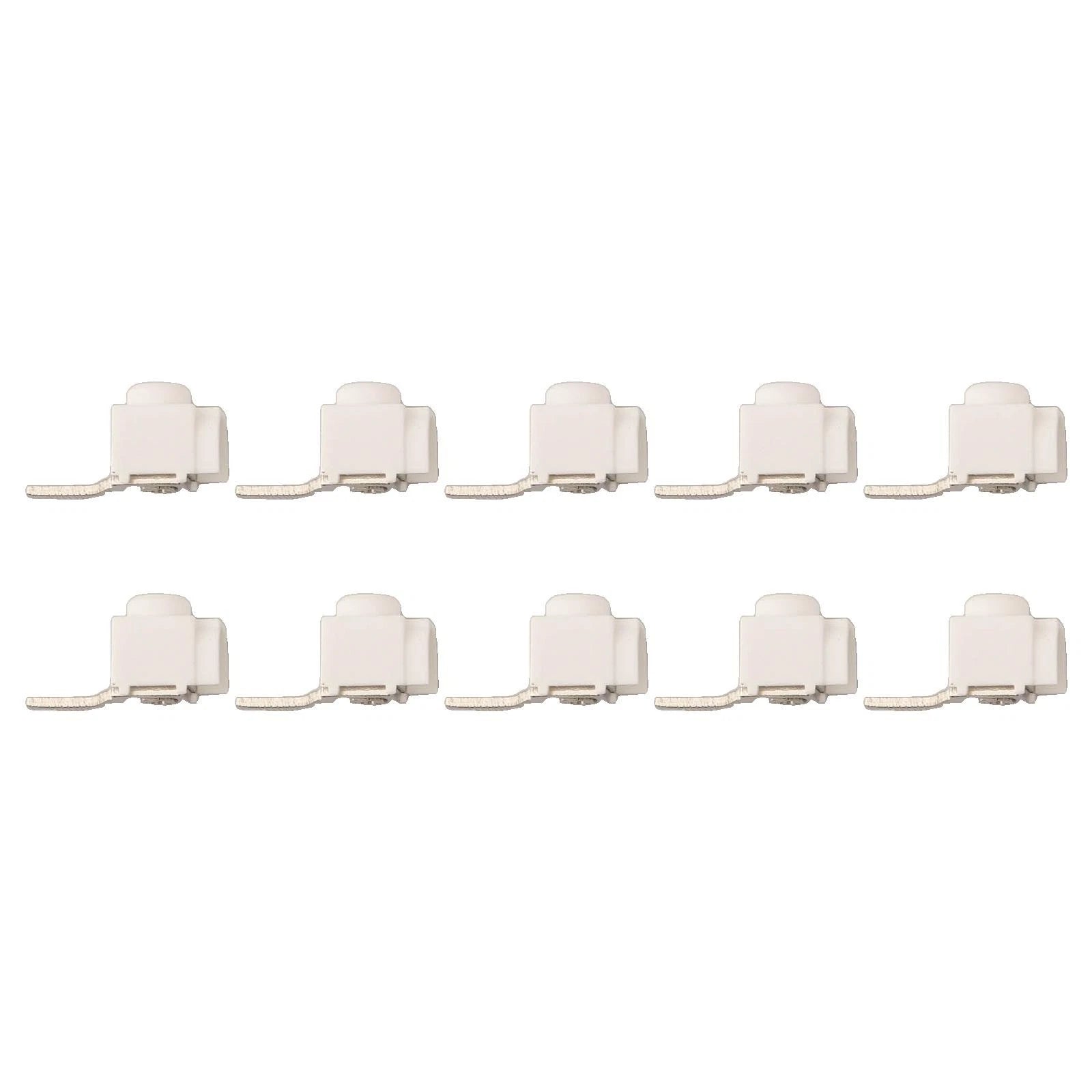 Set of 10 Busbar Terminal Blocks for Reliable Electrical Connections
