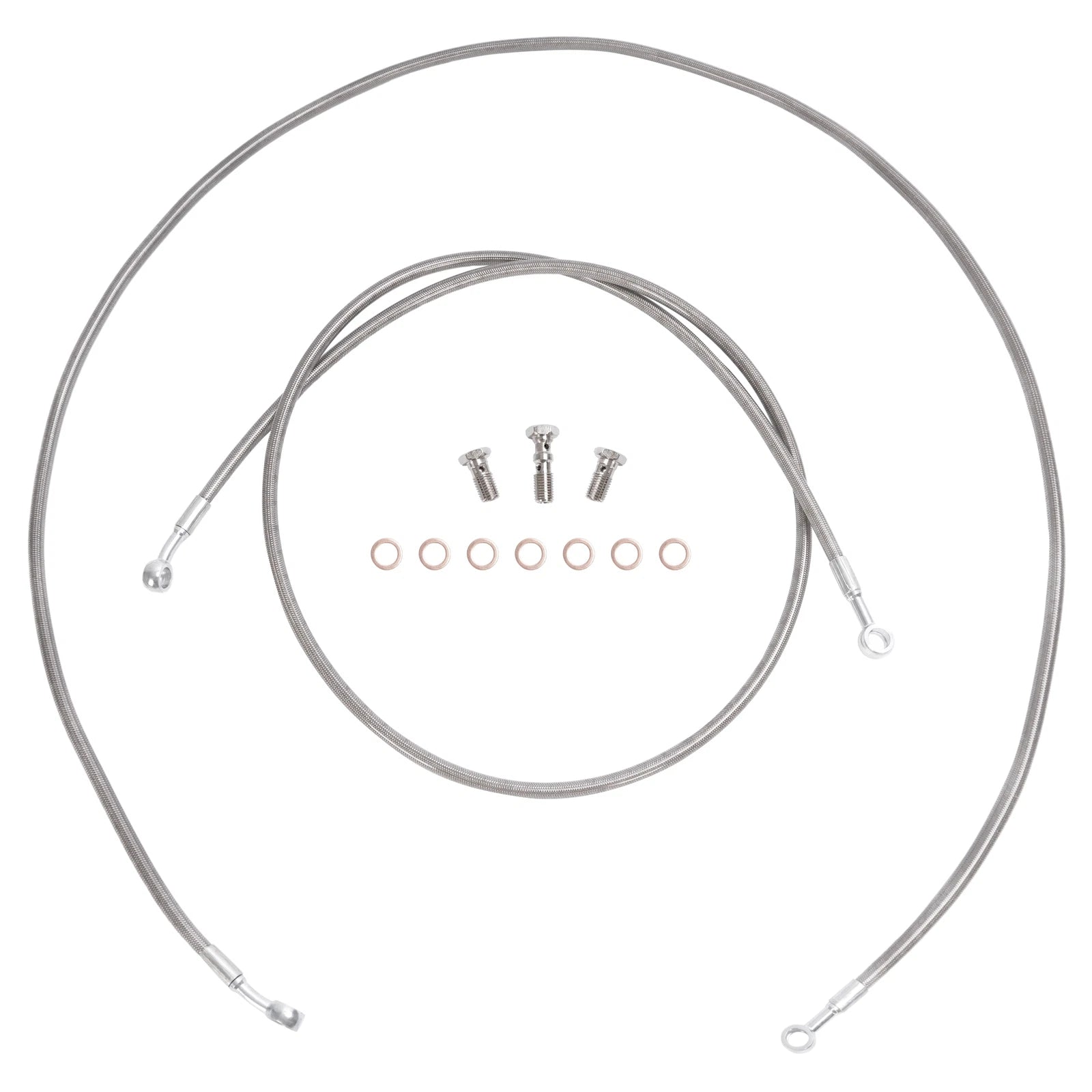 Front Braided Racing Brake Line for Yamaha Blaster 1989–2006