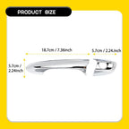 Chrome Outer Door Handle Cover for Mercedes-Benz ML W166 GLE C292 GLK X204 (2011–2020)