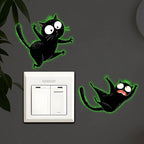 Glow in Dark PVC Wall Decal for Smooth Walls (Living Room, Bedroom)