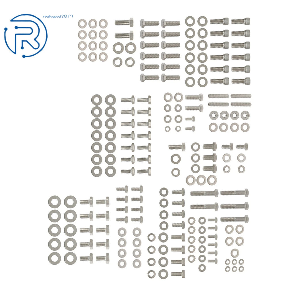 Hex Bolt Kit for Chevy Small Block Engine (Non-EFI)