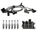 Set of 6 Denso Ignition Coil Wire & Platinum Spark Plugs for Ford Mercury (3.0L)