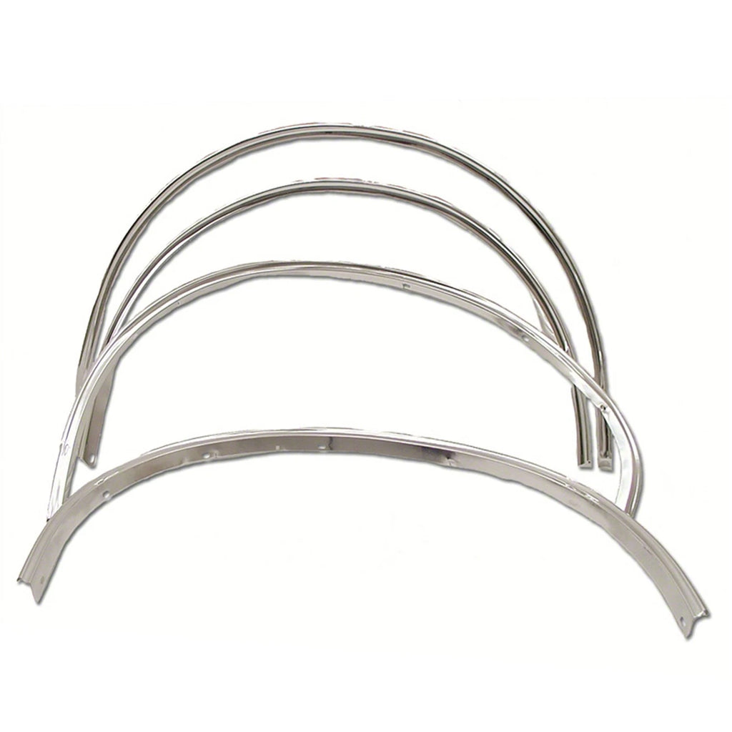 Replacement Aluminum Passenger Side Front Wheel Opening Molding for Toyota