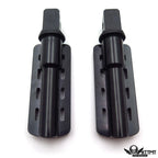 Dominator Black Highway Footpeg Mount for Harley Softail Slim (2018–2023)