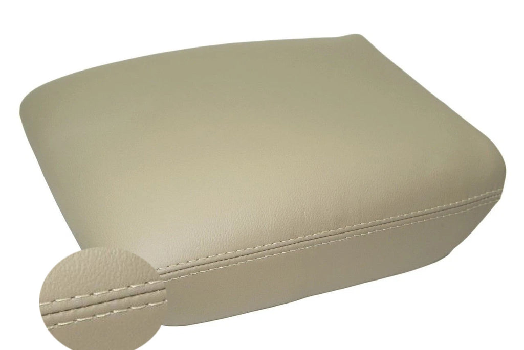 Center Console Armrest Cover for Honda Pilot (2003–2008) Beige Leather