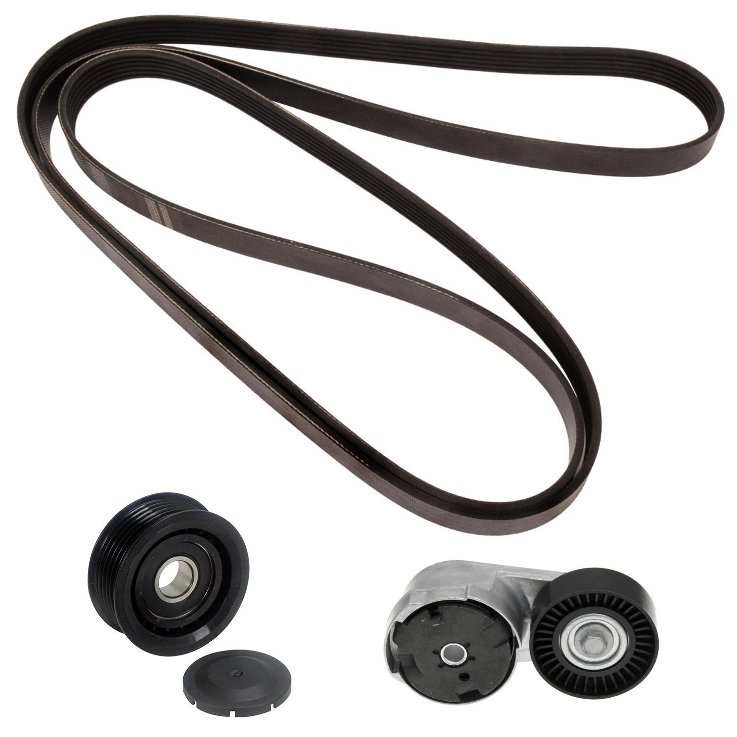 Drive Belt Idler Pulley Tensioner Kit for Chrysler Dodge Grand Caravan (2011–2020)