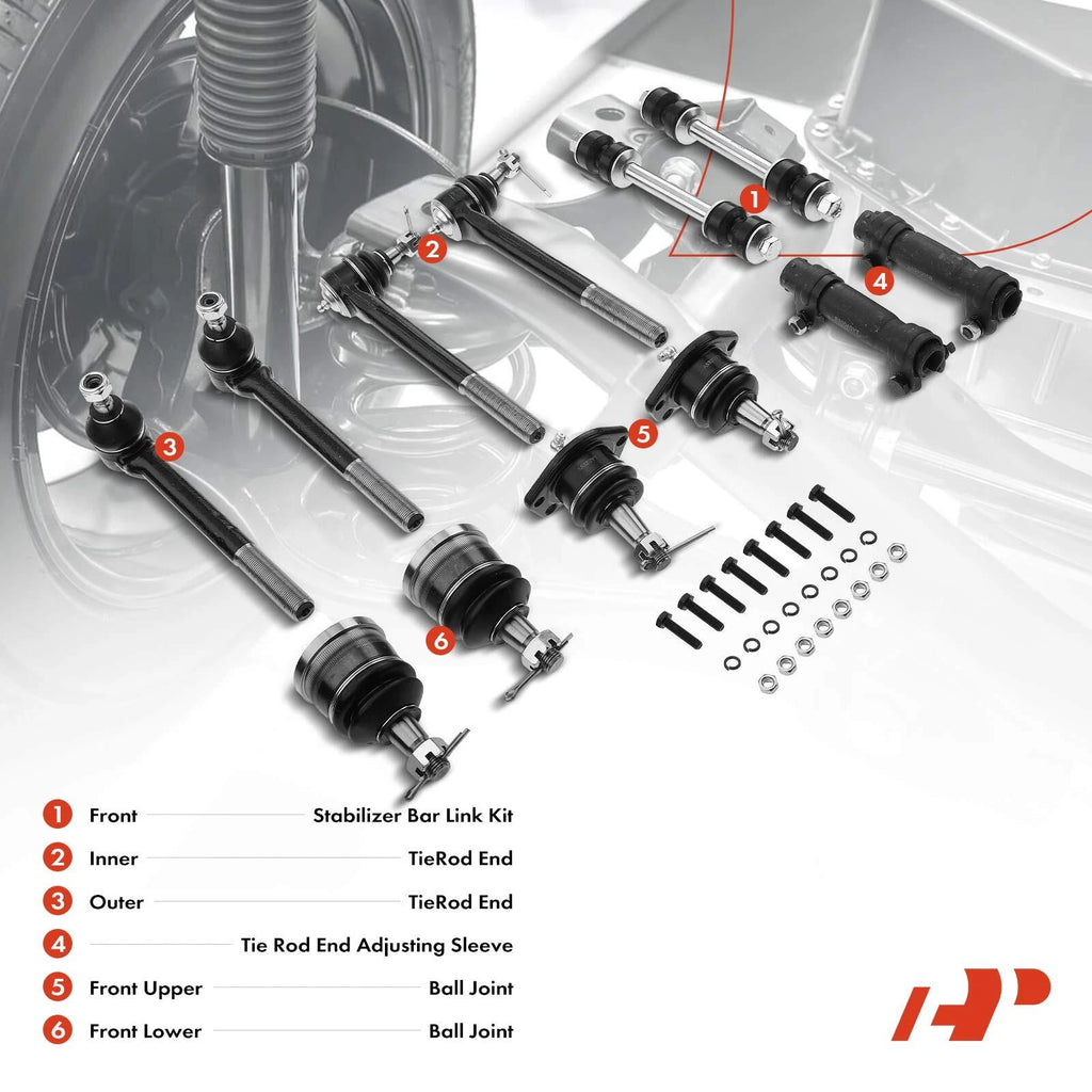 12x Front Stabilizer Bar Link for Chevrolet Blazer S10 (1991-2005)