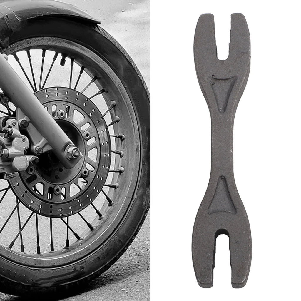 6-in-1 Forged Steel Spoke Spanner Wrench for Motorcycles & Dirt Bikes
