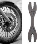6-in-1 Forged Steel Spoke Spanner Wrench for Motorcycles & Dirt Bikes