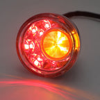 Clear LED Running Brake Turn Signal Indicator Light for Harley XL 883 1200 (1992–2017)