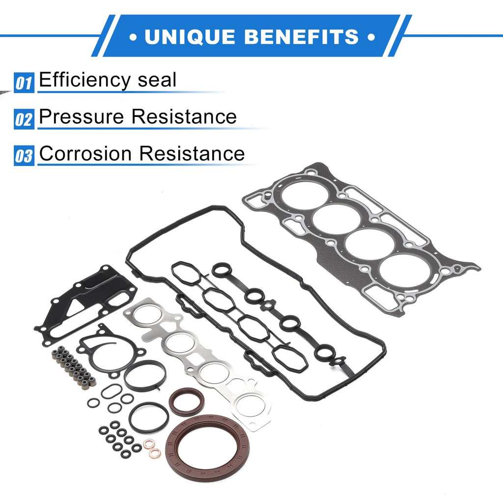 Cylinder Head Gasket Kit No. 10101EE027 for Nissan HR16 (1 Set)
