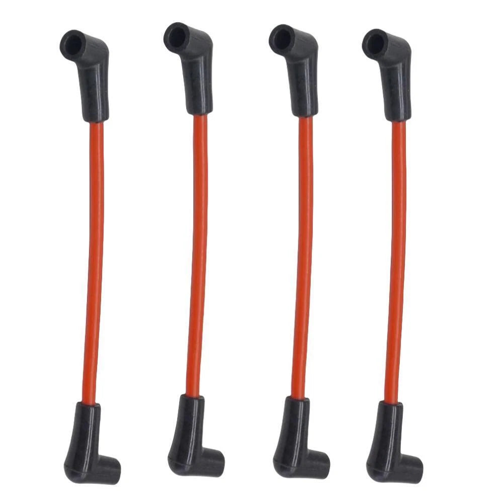 Set of 4 Spark Plug Wires for Johnson Evinrude 70-140hp (9") 582365