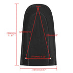 Flame Stitch PU Leather Solo Seat for Harley Touring Electra Road Glide