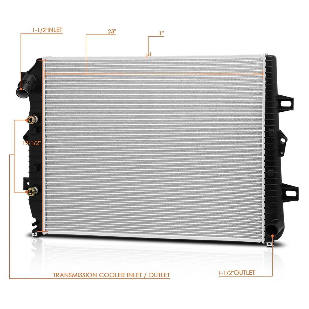 Aluminum OE Style Radiator for Chevy Silverado/GMC Sierra 2011–2016 DPI-13244