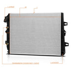 Aluminum OE Style Radiator for Chevy Silverado/GMC Sierra 2011–2016 DPI-13244