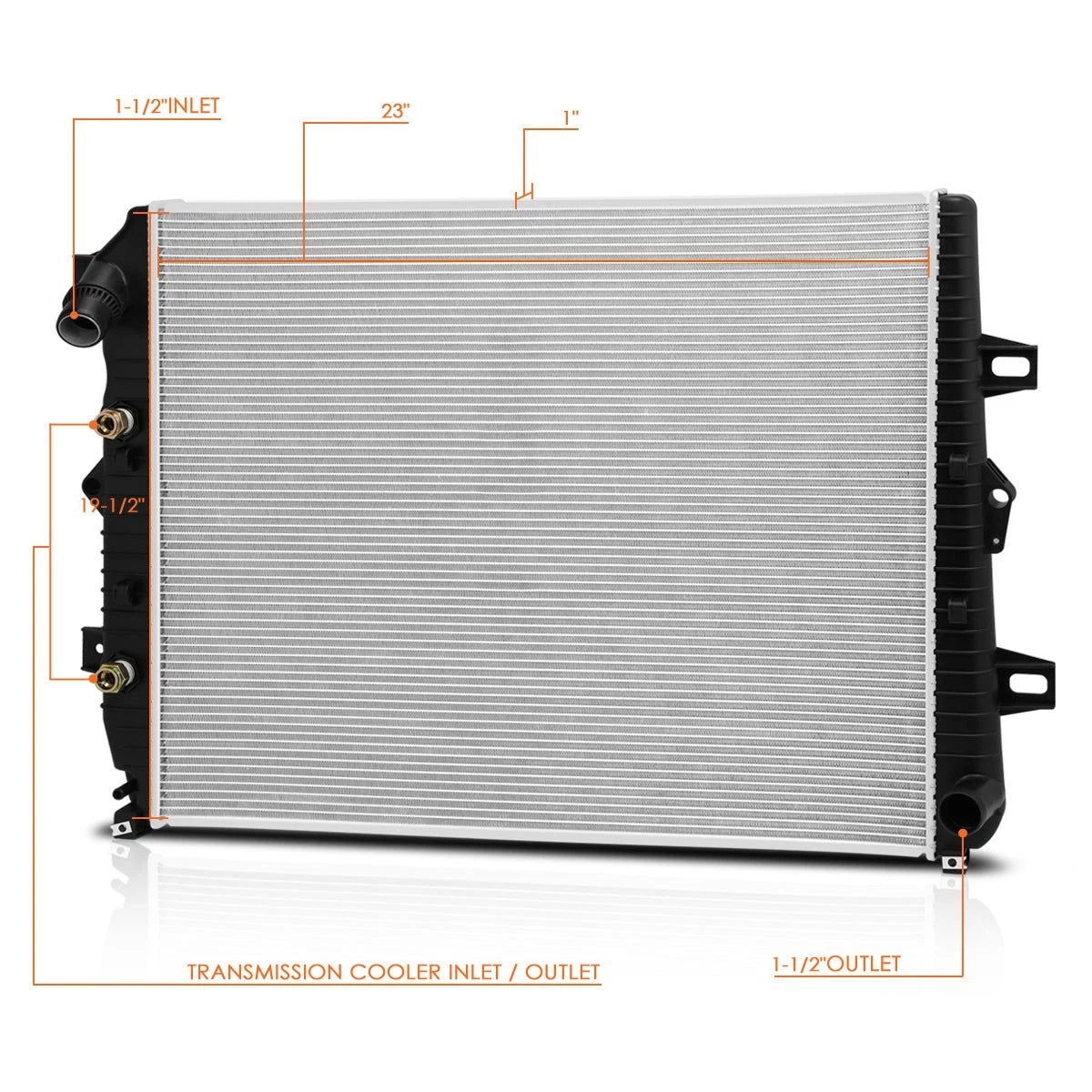 Aluminum OE Style Radiator for Chevy Silverado/GMC Sierra 2011–2016 DPI-13244