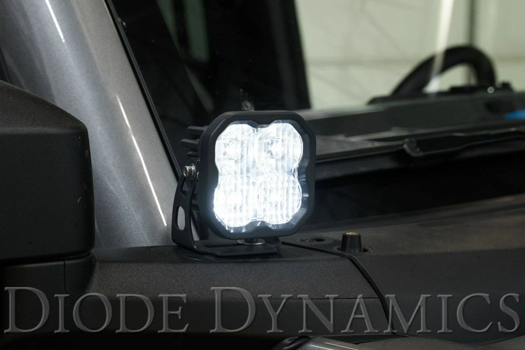 Diode Dynamics SS3 LED Ditch Light Kit for 2021–2025 Ford Bronco White