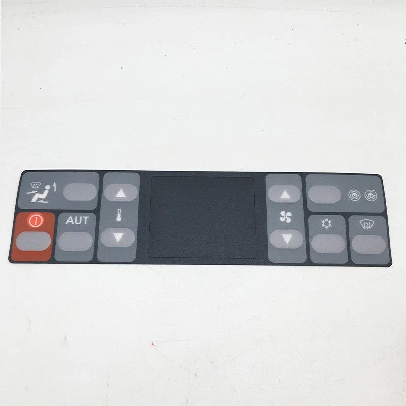 Conditioning Controller Panel Switch Button Sticker for Cat 320B/C/D (1999–2006)