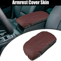 Center Armrest Cover for Lexus NX250 (2022–2023) Red Black Red Stitches 724117443559