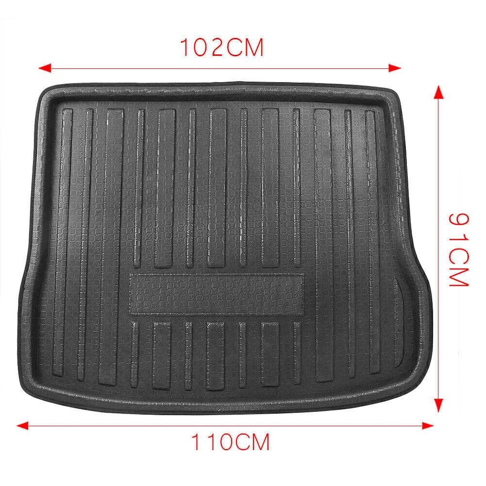 Rear Trunk Boot Mat Cargo Floor Tray for Audi Q5 (2010–2016) Black