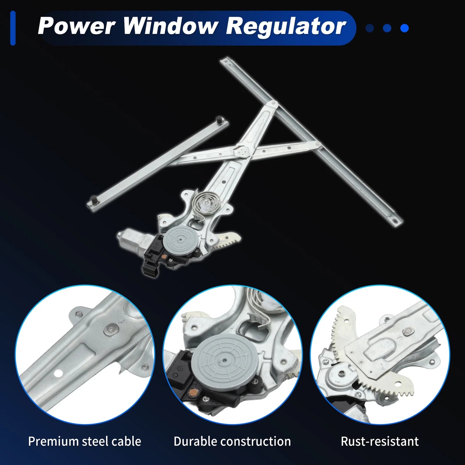 Power Window Regulator with Motor for Honda Passport (2019–2021) No. 751-762