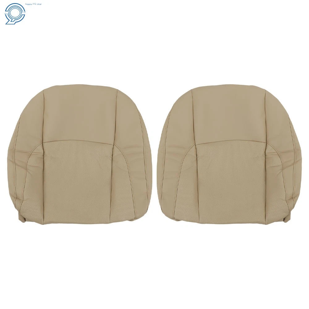 Set of 2 Leather Seat Covers for Lexus ES350 (2007–2012) - Beige
