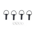 Chrome Fastener Hard Saddlebag Mounting Pin Stud Bolt for Harley Touring (FLHX)