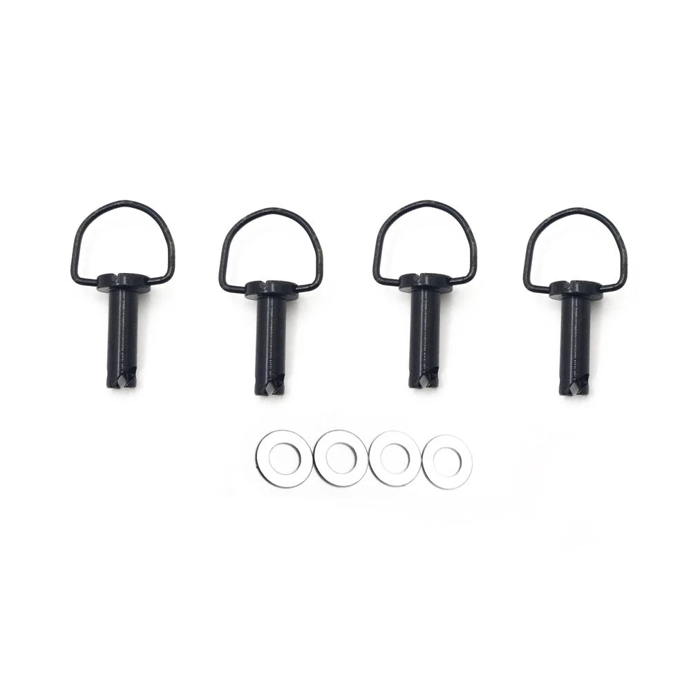 Chrome Fastener Hard Saddlebag Mounting Pin Stud Bolt for Harley Touring (FLHX)