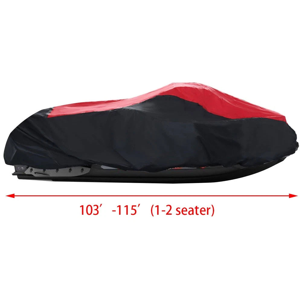 Waterproof Jet Ski Cover for 1 Seater (Fits 96"-102")