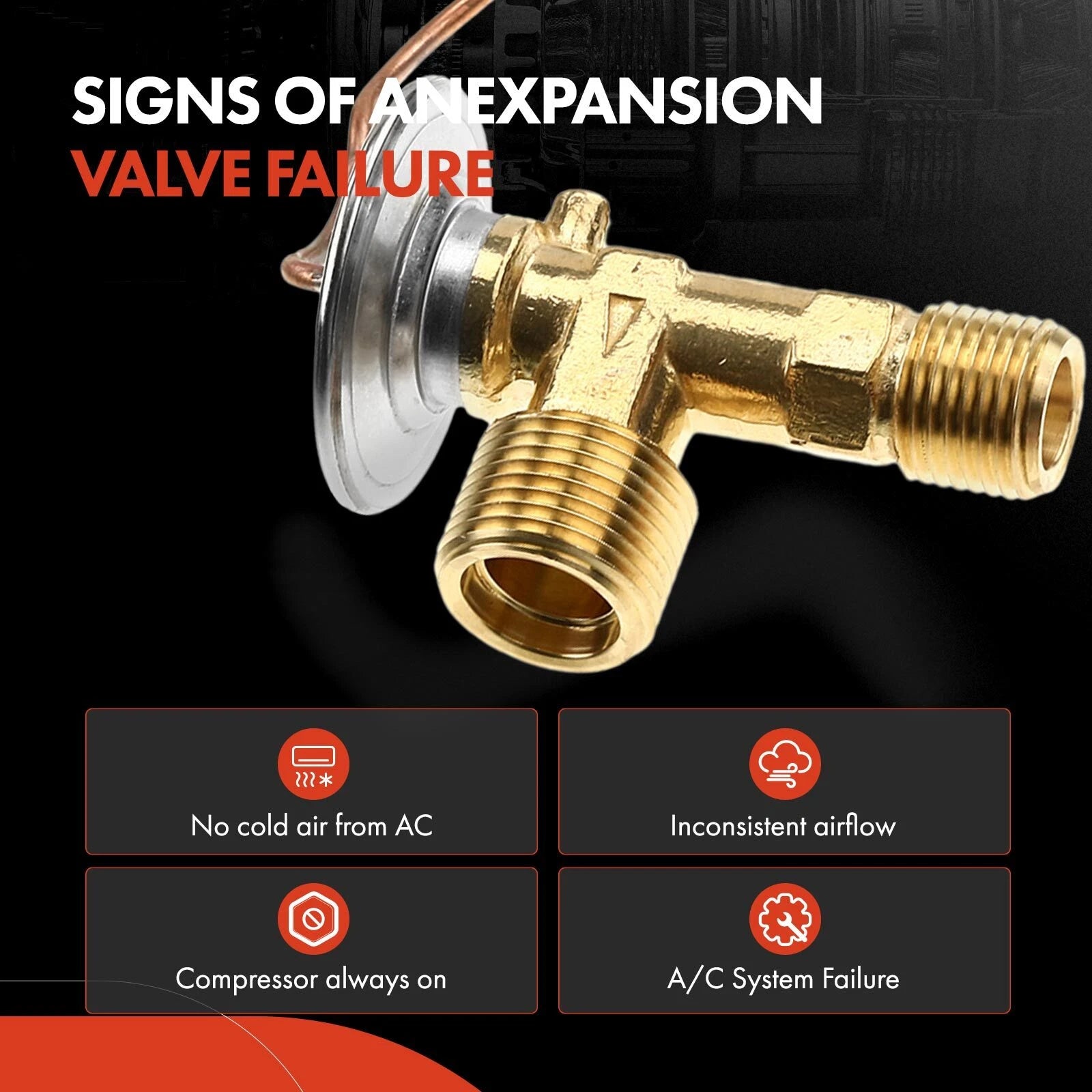 A/C Expansion Valve for Honda Passport Subaru Legacy Acura SLX