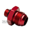 10AN AN10 Oil/Fuel Line Hose Male/Female Union Fitting Connector Red