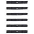 6PK Mower Blades for Kubota 60" Deck (Repl K5371-99040)
